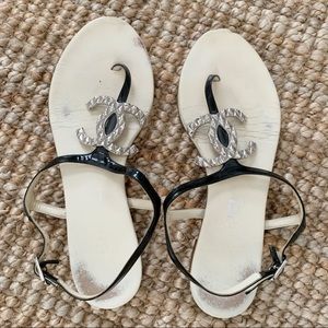 Authentic Chanel Thong Sandal *AS IS*